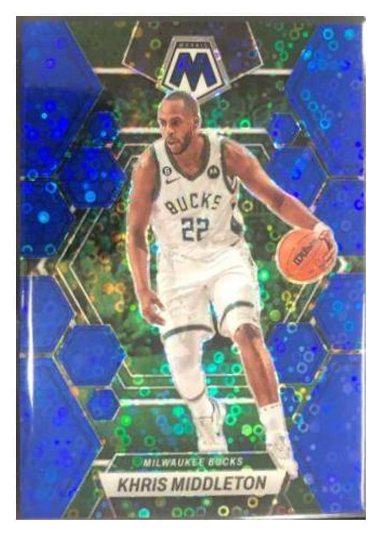 2022-23 Panini Mosaic Base Set Khris Middleton #66 card