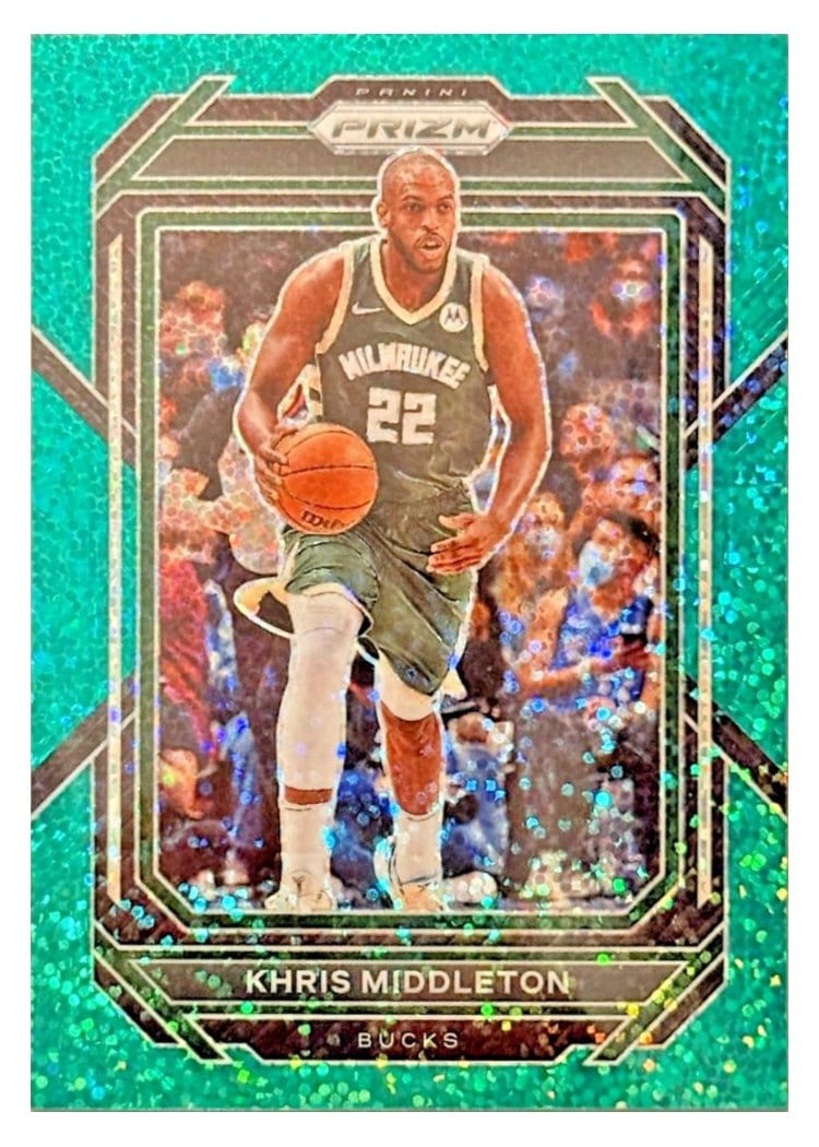 2022-23 Panini Prizm Base Set Khris Middleton #112 card