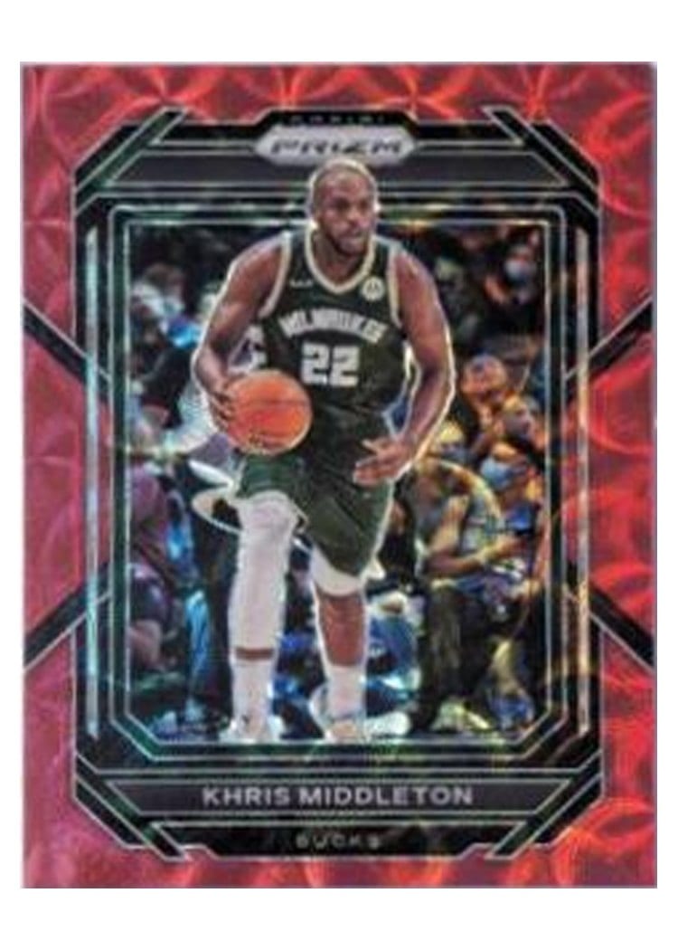 2022-23 Panini Prizm Base Set Khris Middleton #112 card
