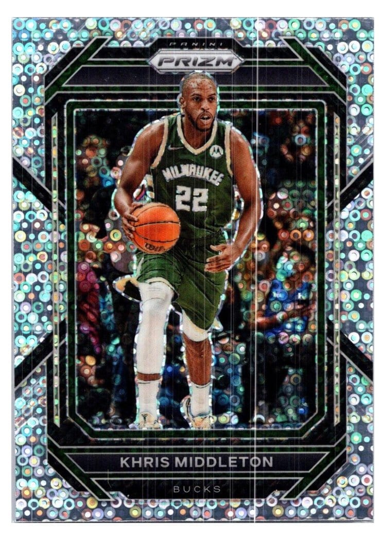 2022-23 Panini Prizm Base Set Khris Middleton #112 card