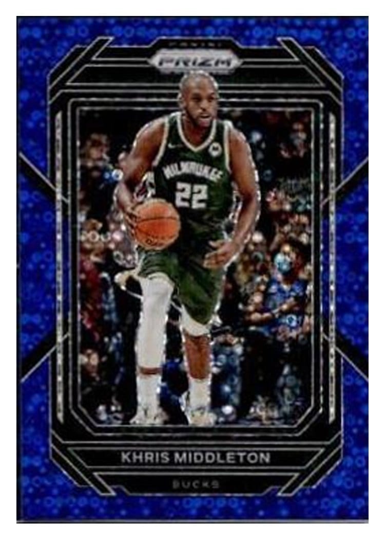 2022-23 Panini Prizm Base Set Khris Middleton #112 card