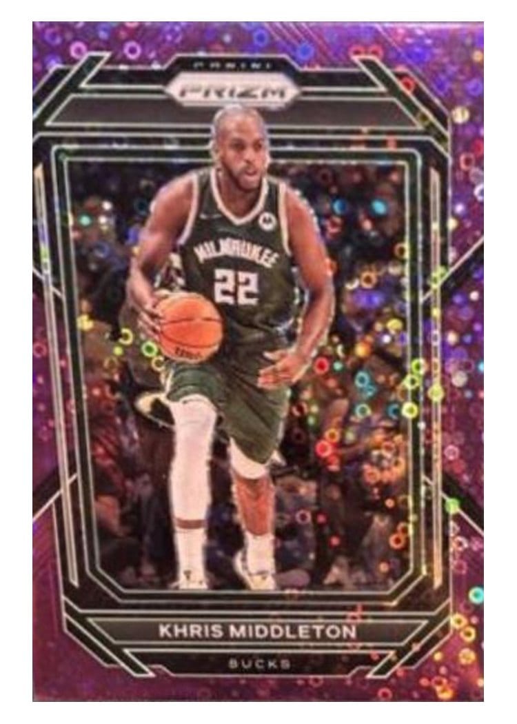 2022-23 Panini Prizm Base Set Khris Middleton #112 card