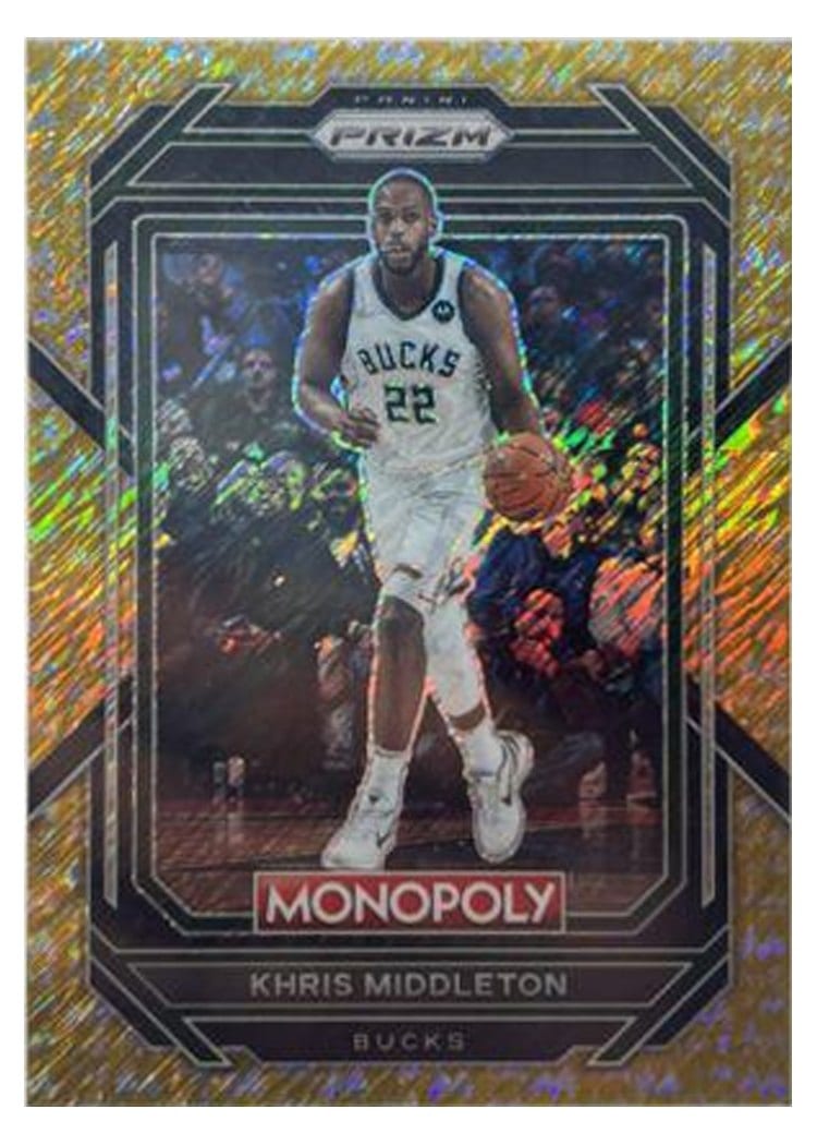 2022-23 Panini Prizm Base Set Khris Middleton #112 card