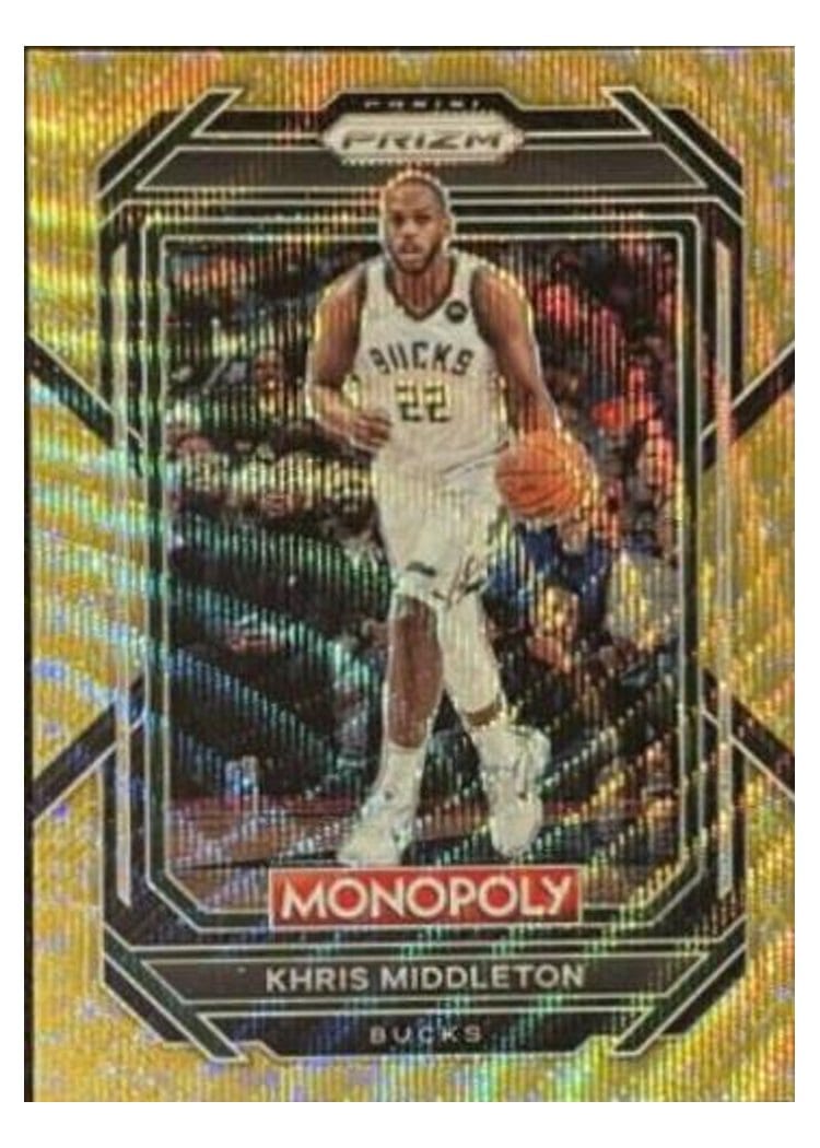 2022-23 Panini Prizm Base Set Khris Middleton #112 card