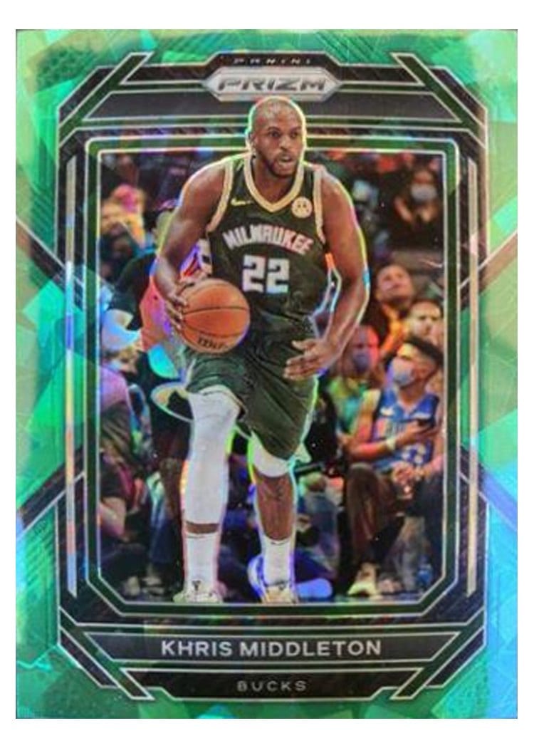 2022-23 Panini Prizm Base Set Khris Middleton #112 card