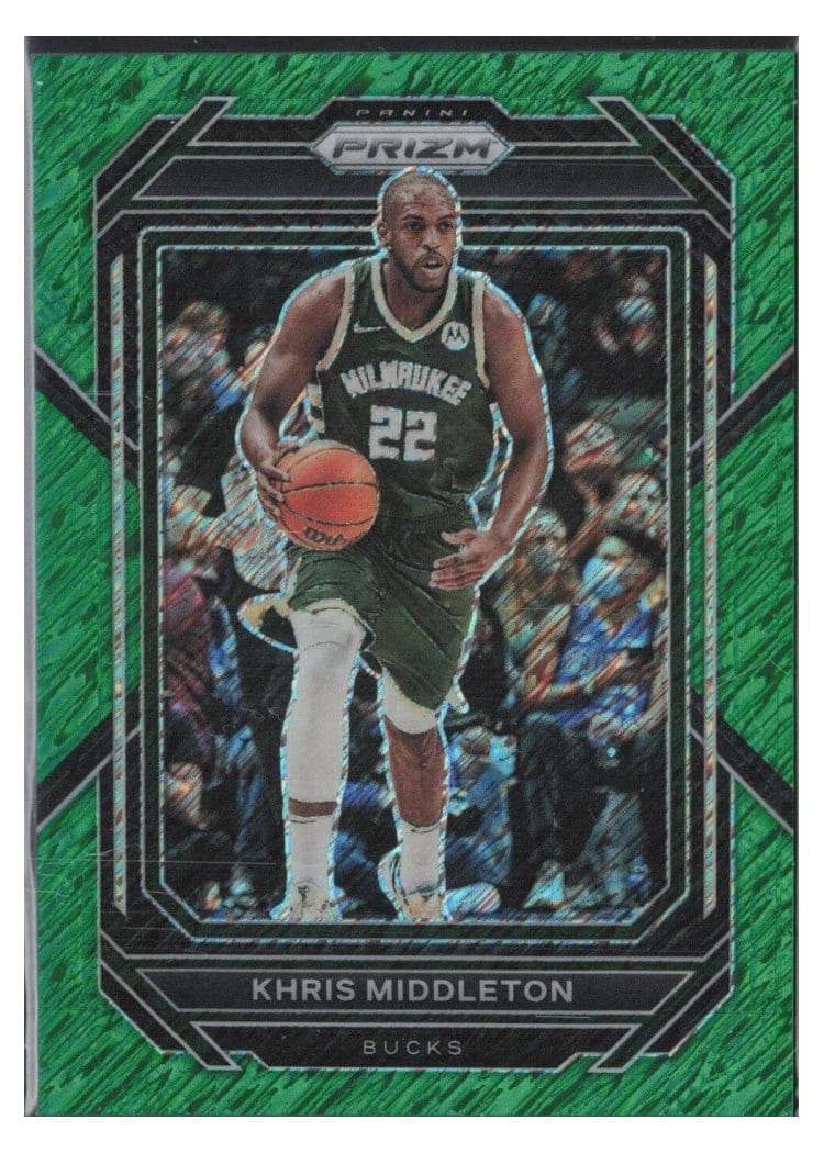 2022-23 Panini Prizm Base Set Khris Middleton #112 card
