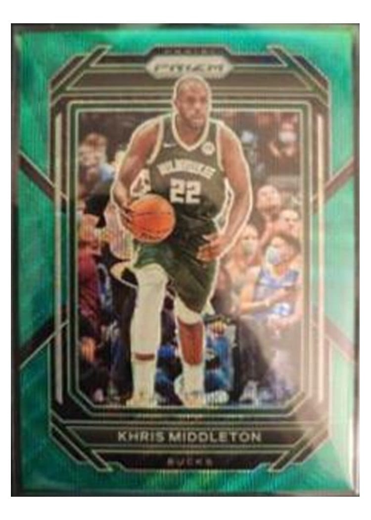 2022-23 Panini Prizm Base Set Khris Middleton #112 card