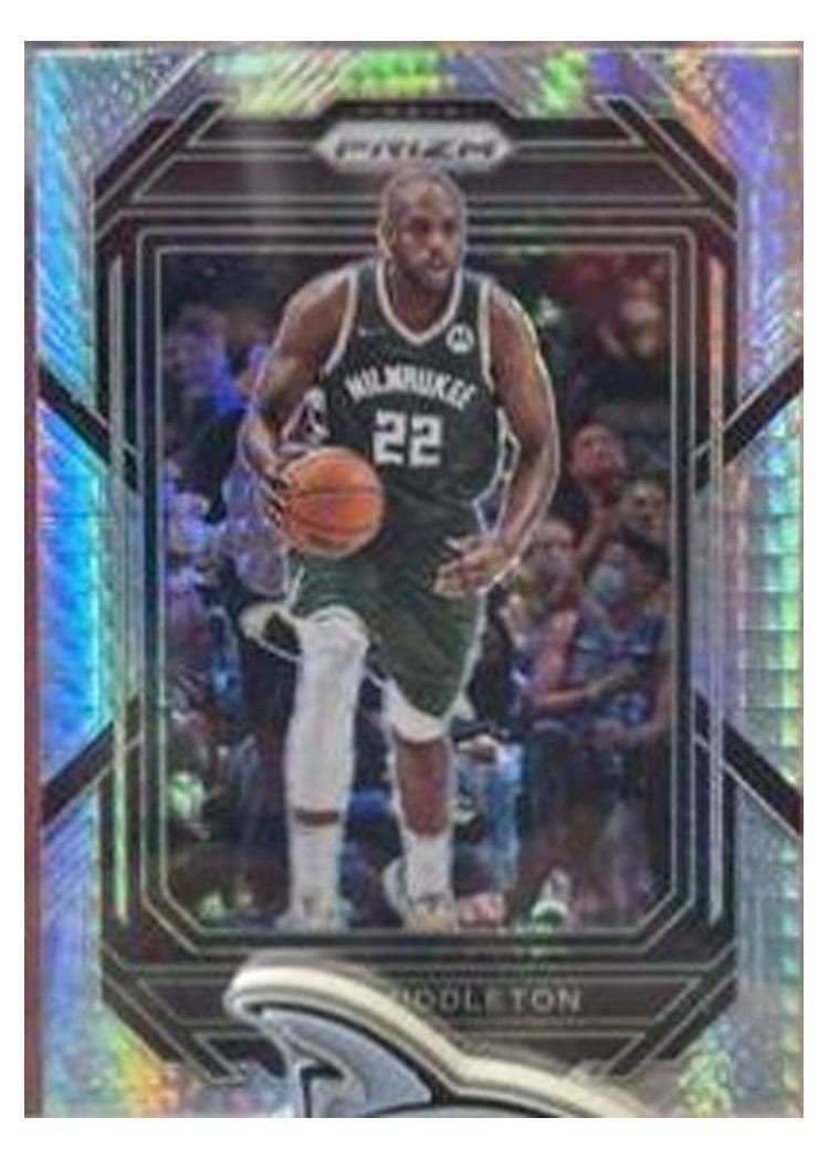2022-23 Panini Prizm Base Set Khris Middleton #112 card