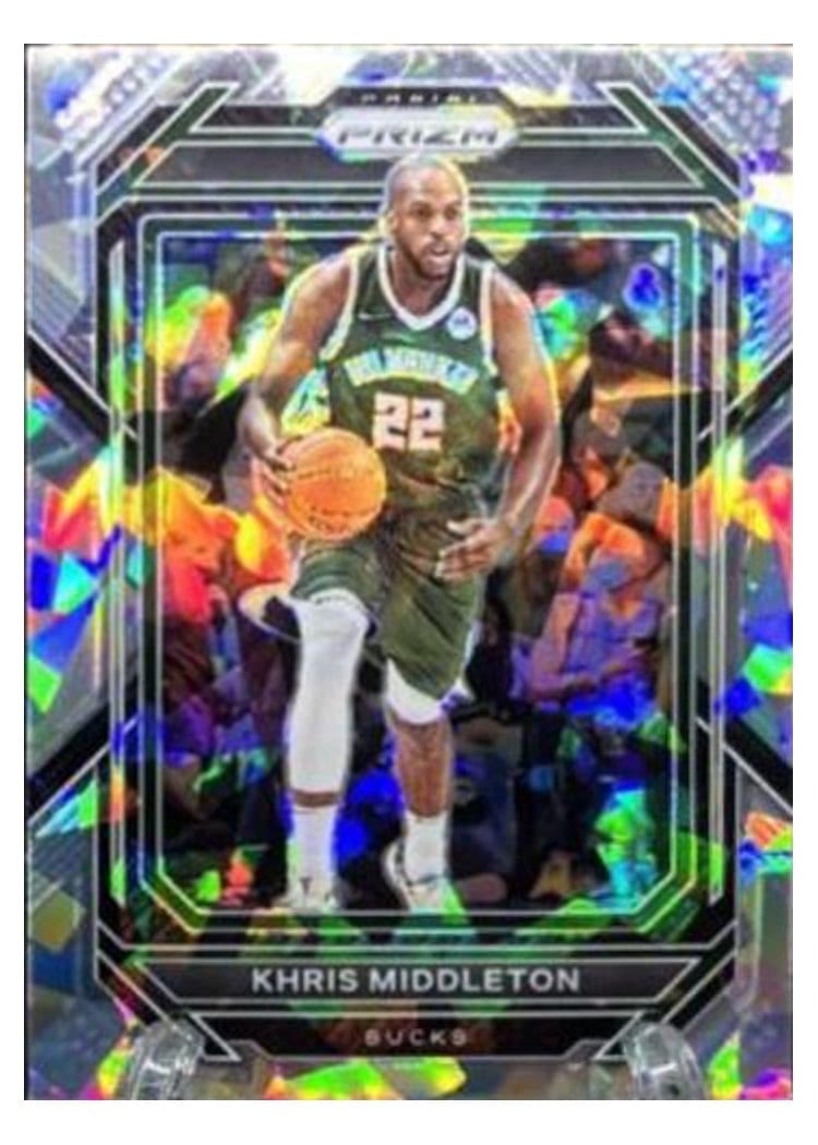 2022-23 Panini Prizm Base Set Khris Middleton #112 card