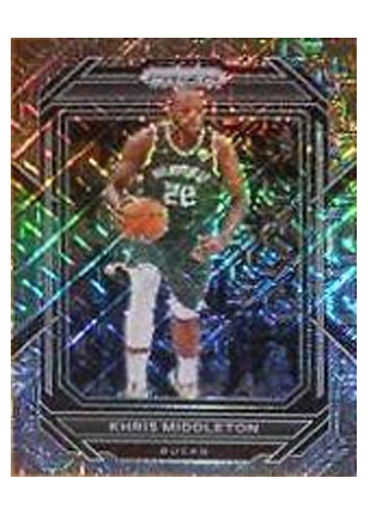 2022-23 Panini Prizm Base Set Khris Middleton #112 card
