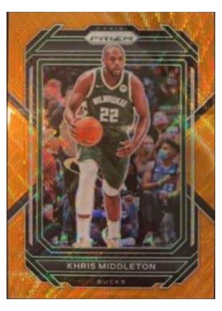 2022-23 Panini Prizm Base Set Khris Middleton #112 card