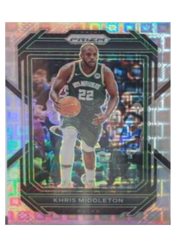 2022-23 Panini Prizm Base Set Khris Middleton #112 card