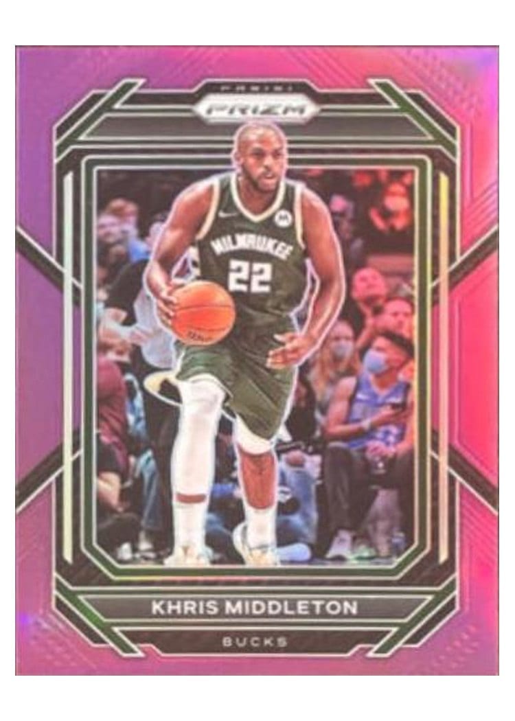 2022-23 Panini Prizm Base Set Khris Middleton #112 card