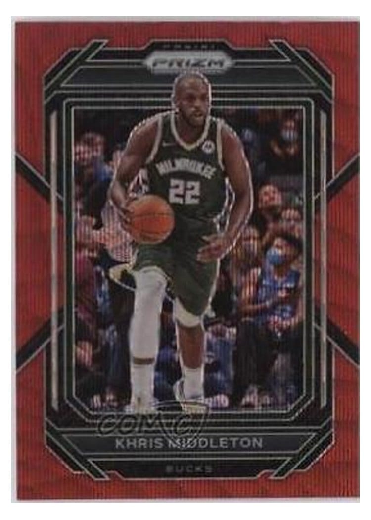 2022-23 Panini Prizm Base Set Khris Middleton #112 card