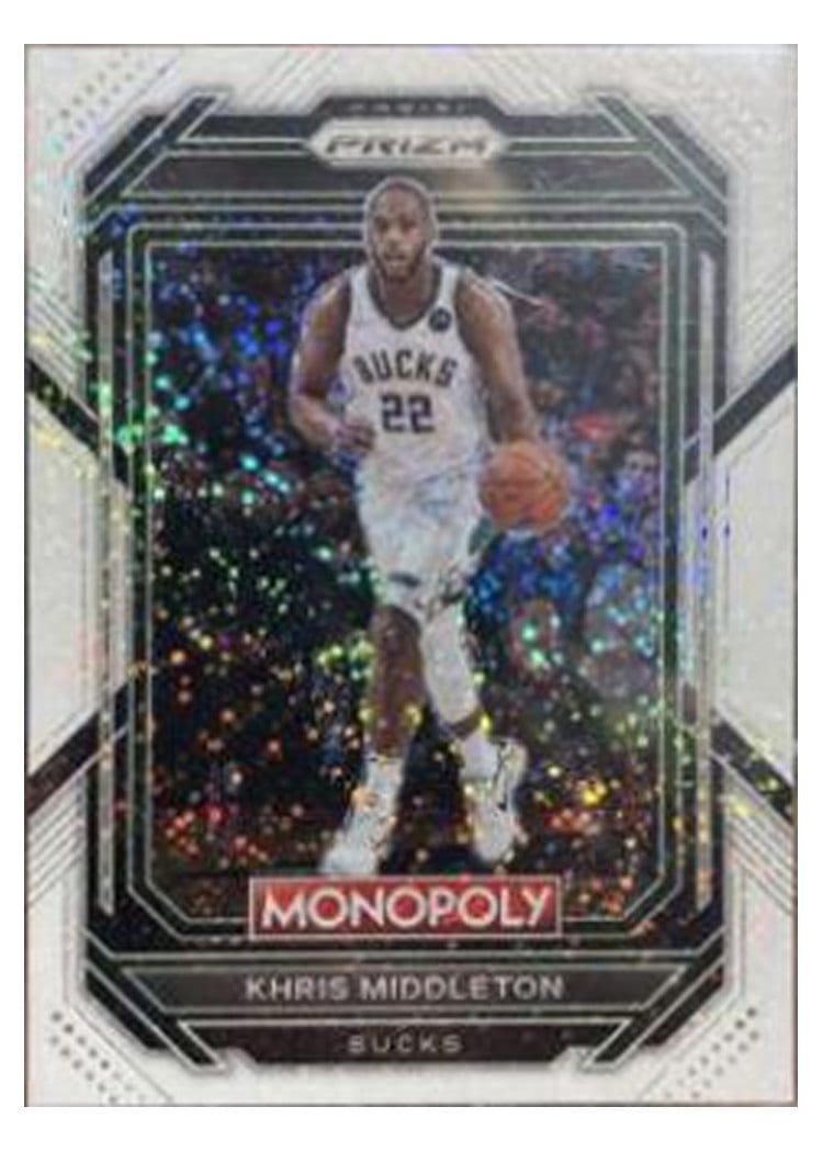 2022-23 Panini Prizm Base Set Khris Middleton #112 card