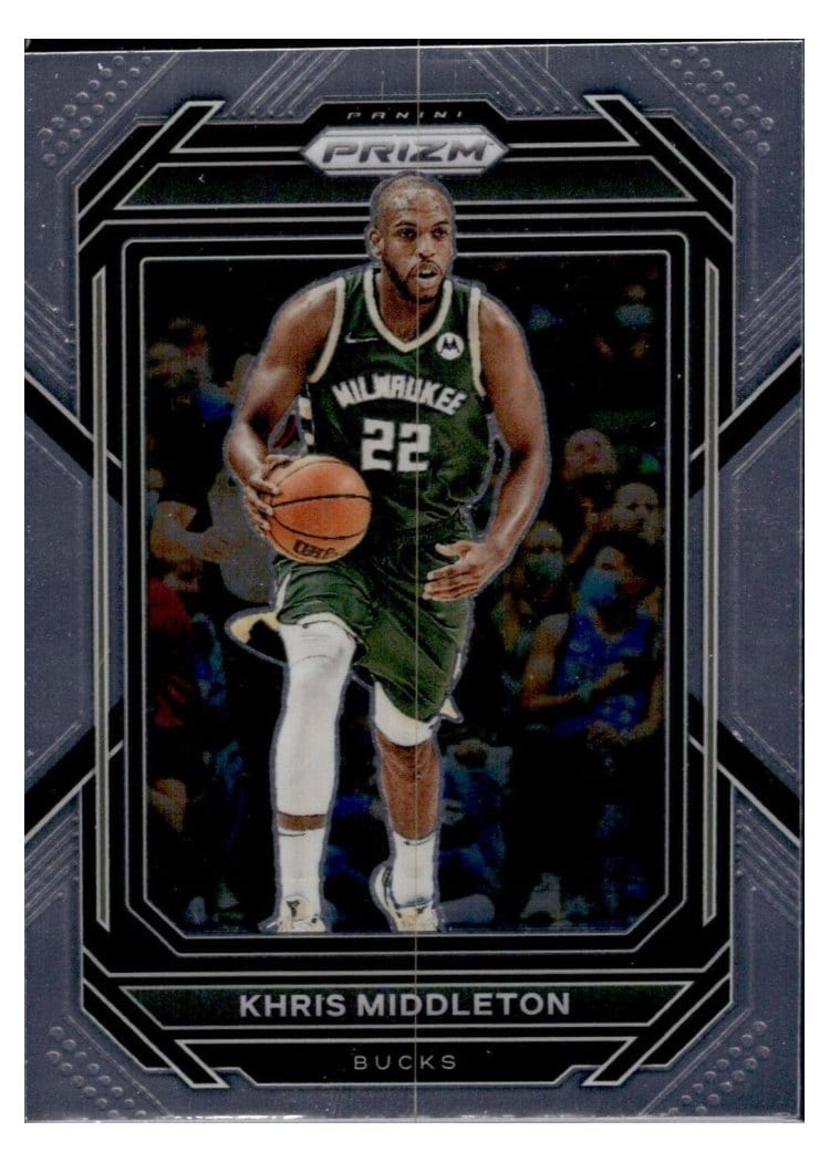 2022-23 Panini Prizm Base Set Khris Middleton #112 card