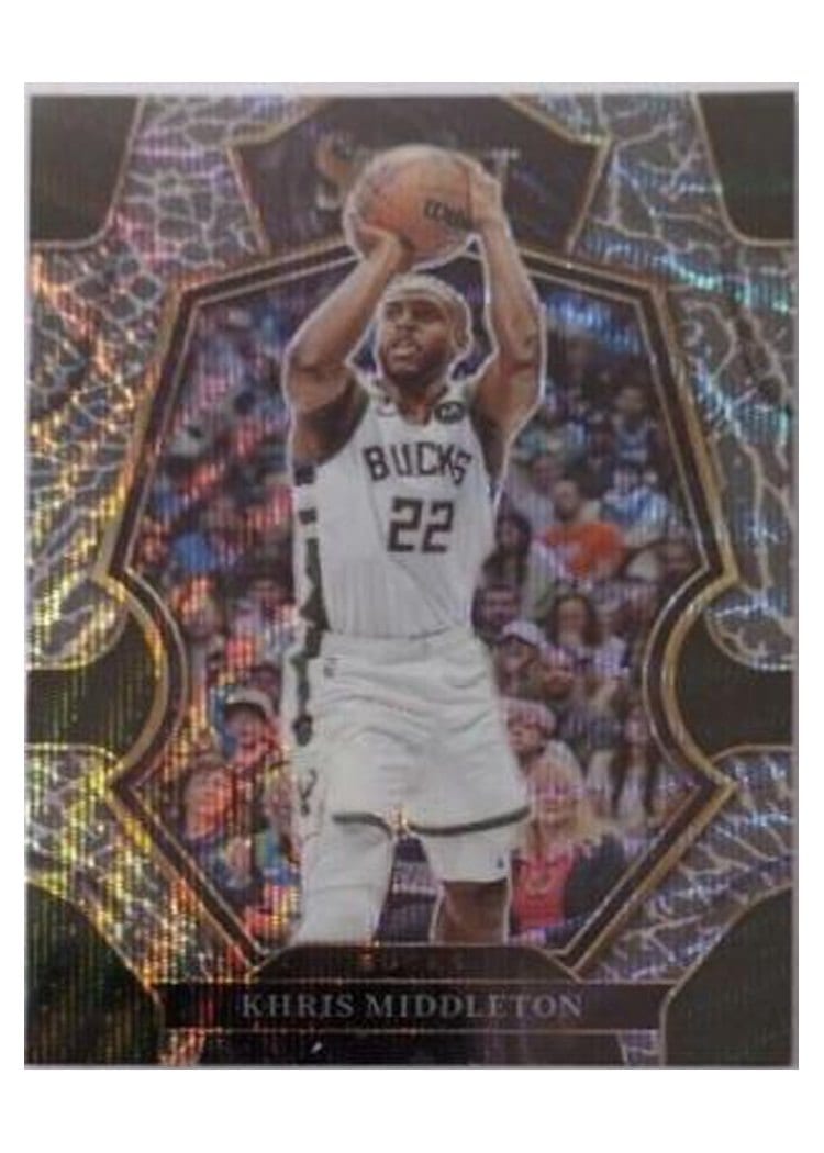 2022-23 Panini Select Base Set Khris Middleton #128 card