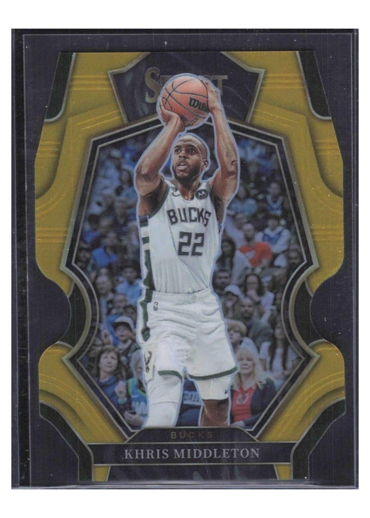 2022-23 Panini Select Base Set Khris Middleton #128 card
