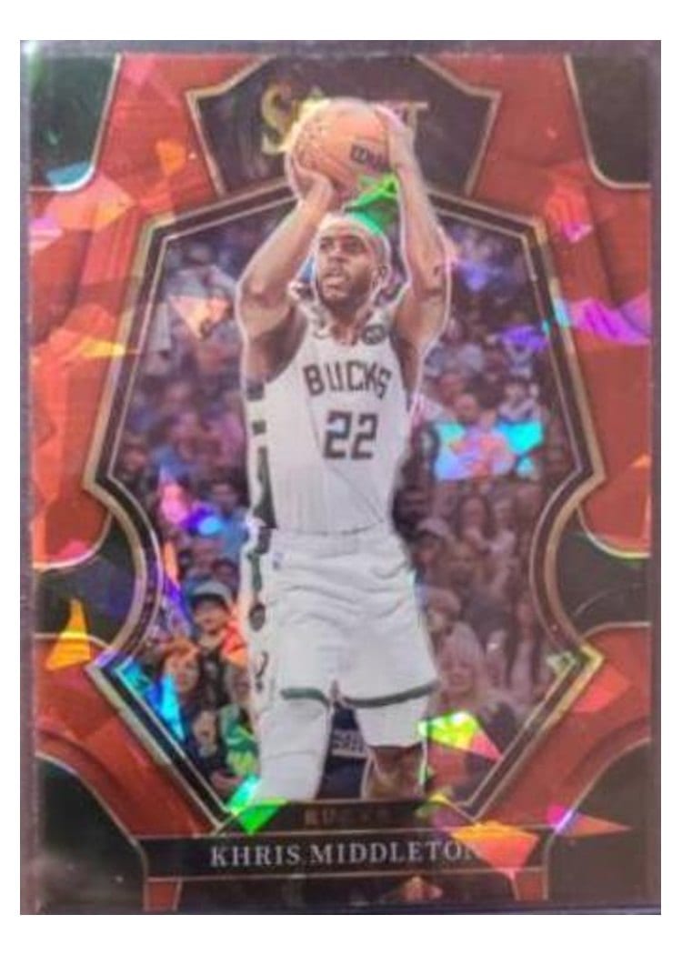 2022-23 Panini Select Base Set Khris Middleton #128 card