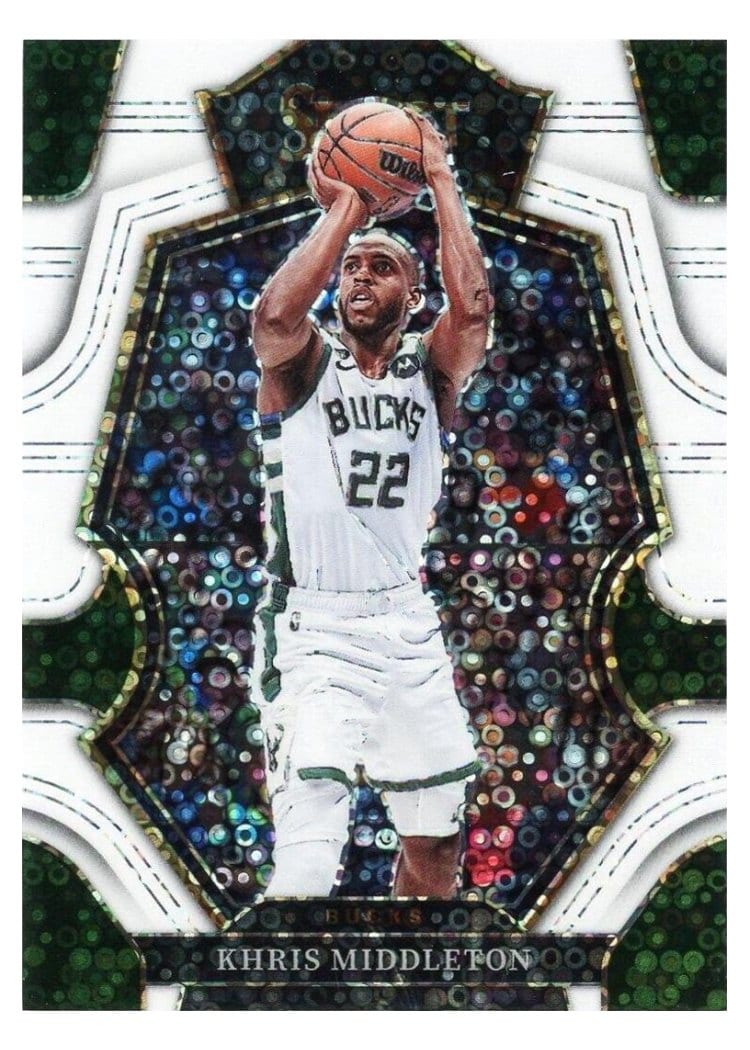 2022-23 Panini Select Base Set Khris Middleton #128 card