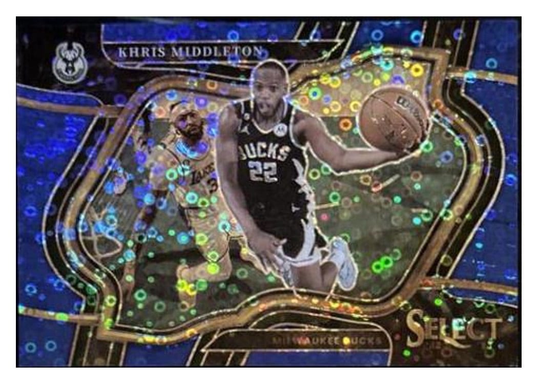 2022-23 Panini Select Base Set Khris Middleton #228 card