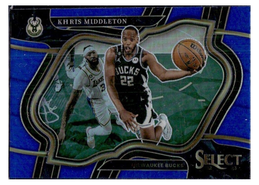 2022-23 Panini Select Base Set Khris Middleton #228 card