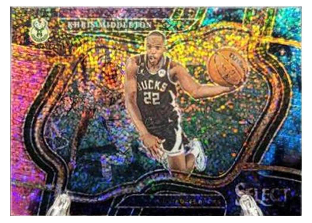 2022-23 Panini Select Base Set Khris Middleton #228 card