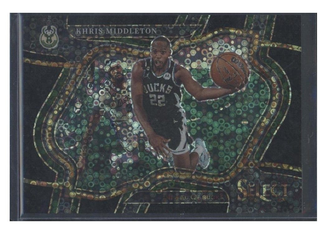 2022-23 Panini Select Base Set Khris Middleton #228 card