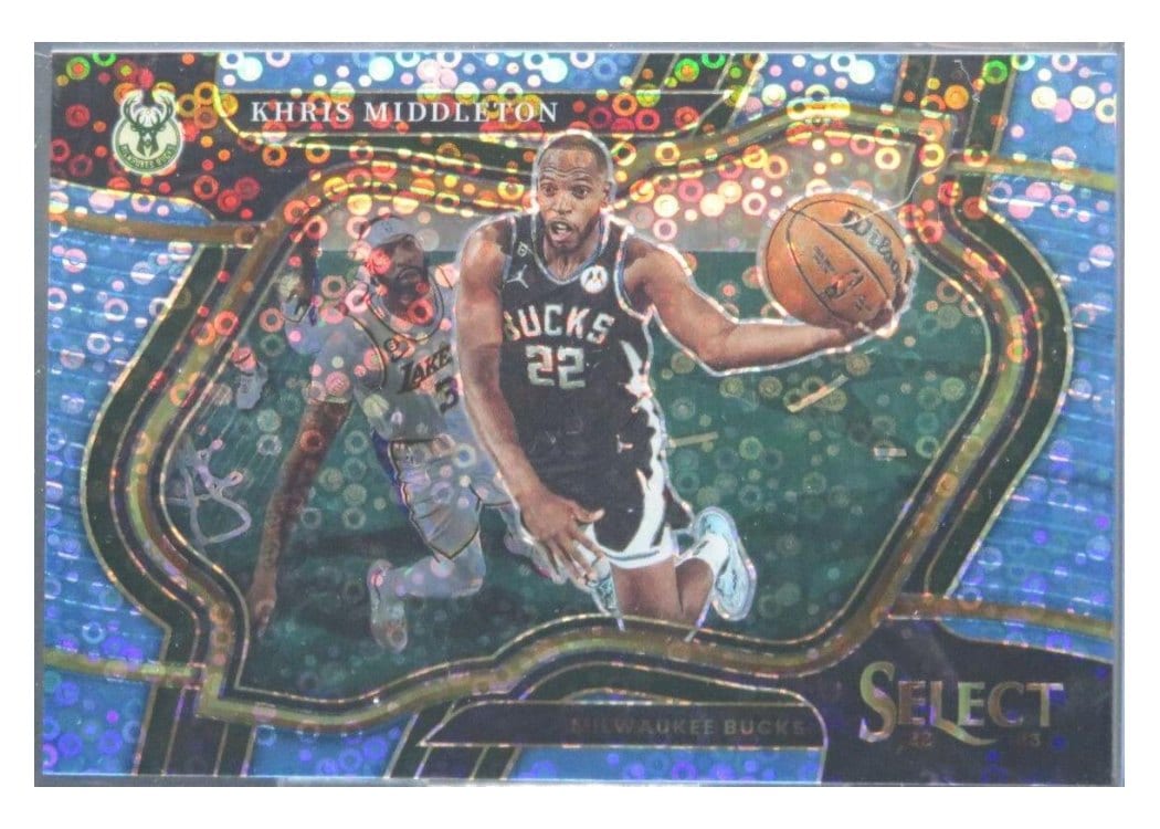 2022-23 Panini Select Base Set Khris Middleton #228 card