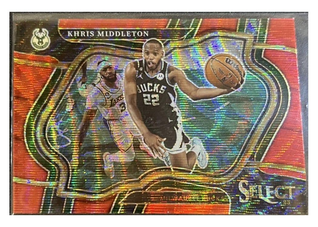 2022-23 Panini Select Base Set Khris Middleton #228 card