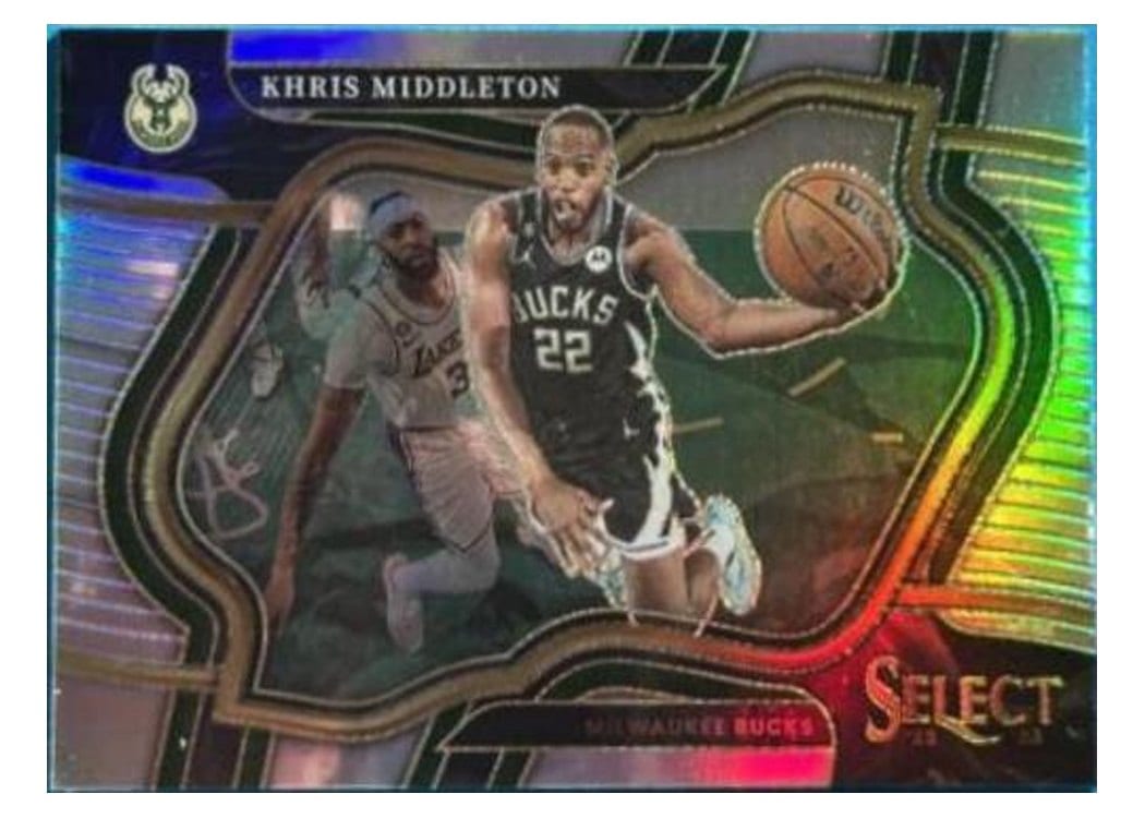 2022-23 Panini Select Base Set Khris Middleton #228 card