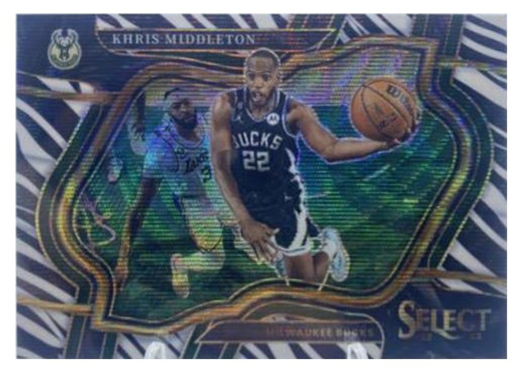 2022-23 Panini Select Base Set Khris Middleton #228 card