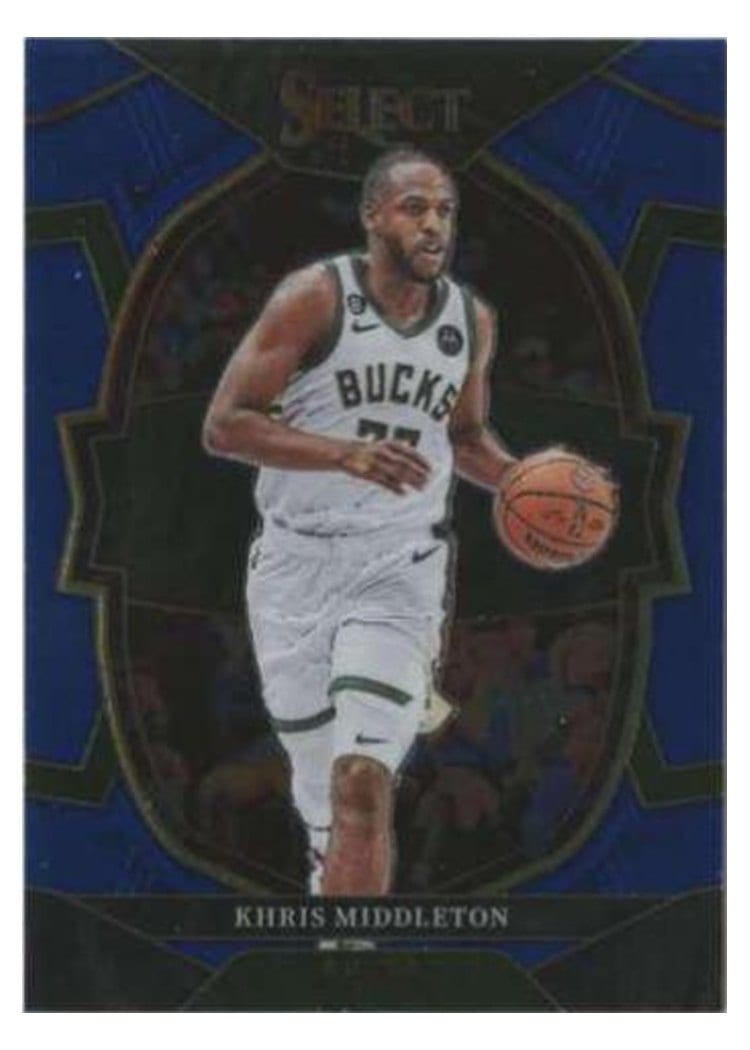 2022-23 Panini Select Base Set Khris Middleton #28 card