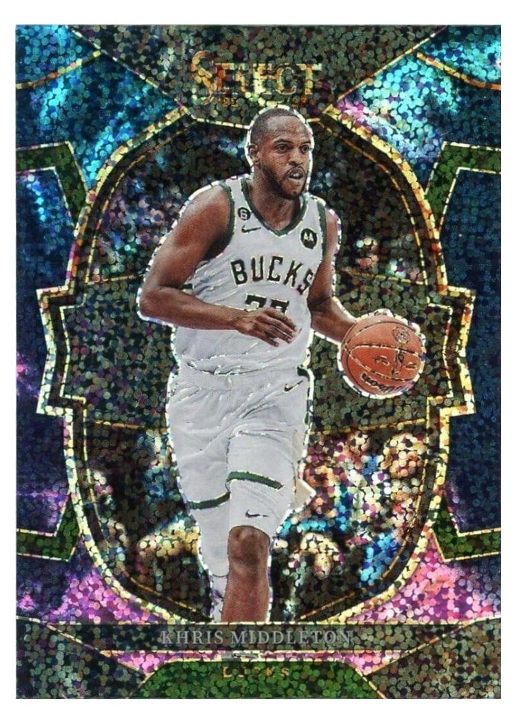 2022-23 Panini Select Base Set Khris Middleton #28 card