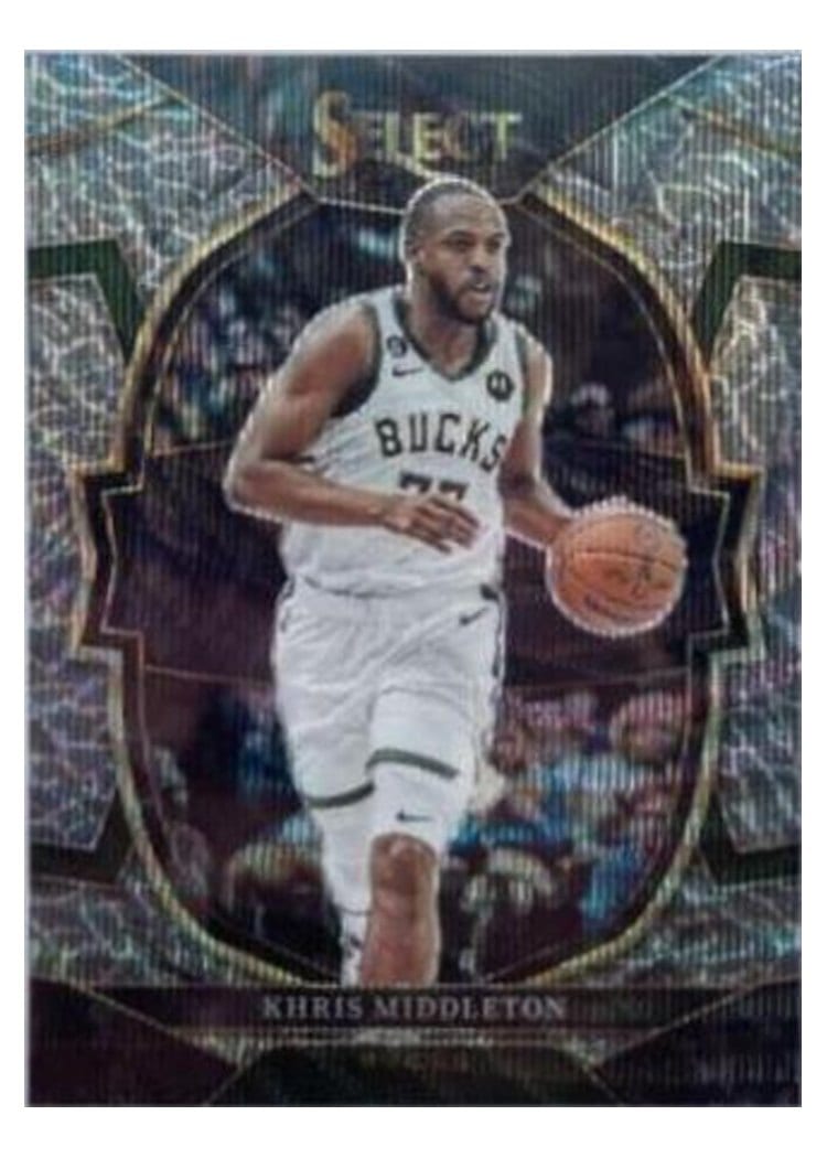 2022-23 Panini Select Base Set Khris Middleton #28 card