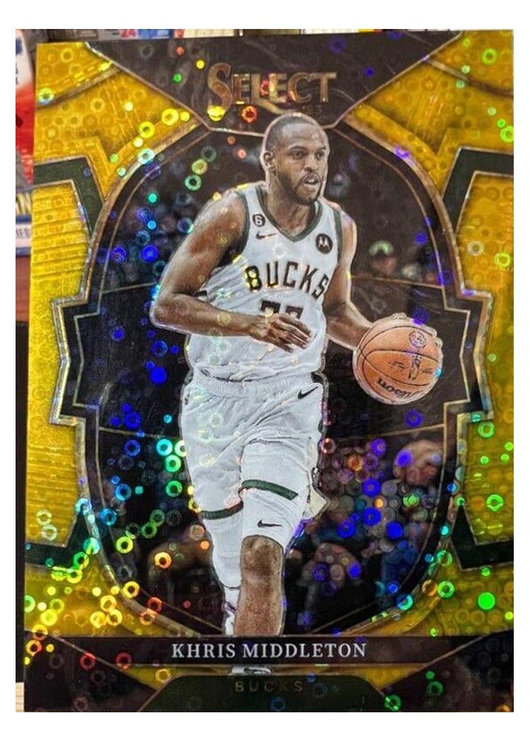 2022-23 Panini Select Base Set Khris Middleton #28 card