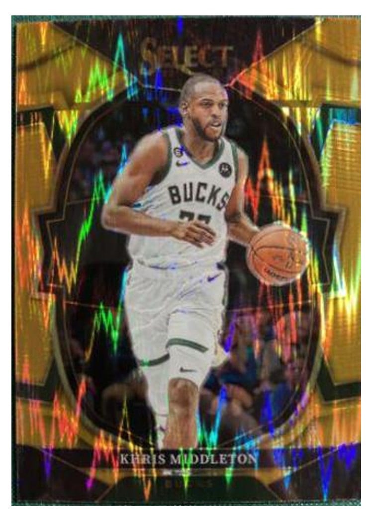 2022-23 Panini Select Base Set Khris Middleton #28 card
