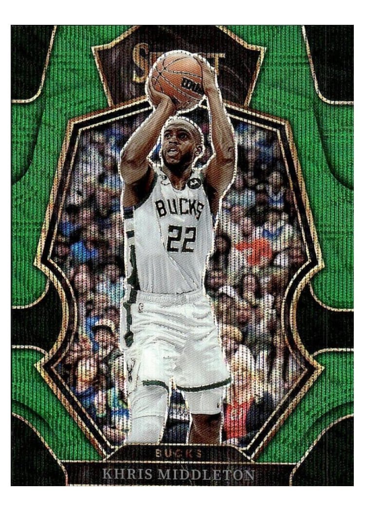 2022-23 Panini Select Base Set Khris Middleton #28 card