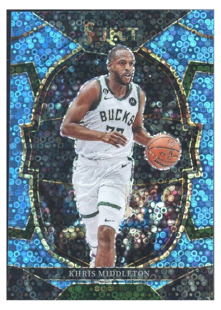 2022-23 Panini Select Base Set Khris Middleton #28 card