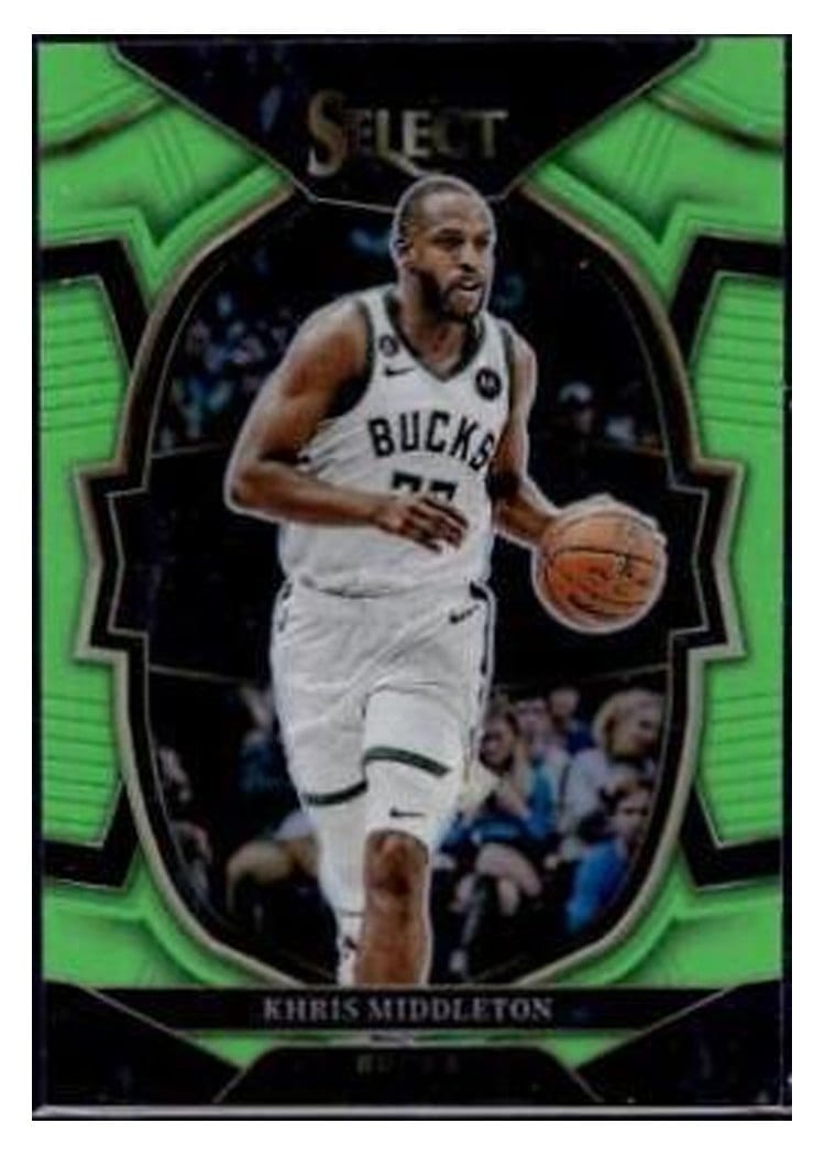 2022-23 Panini Select Base Set Khris Middleton #28 card