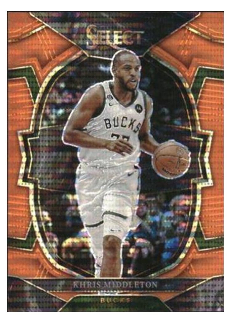 2022-23 Panini Select Base Set Khris Middleton #28 card