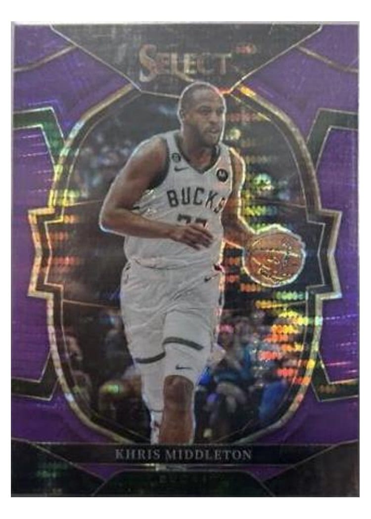 2022-23 Panini Select Base Set Khris Middleton #28 card