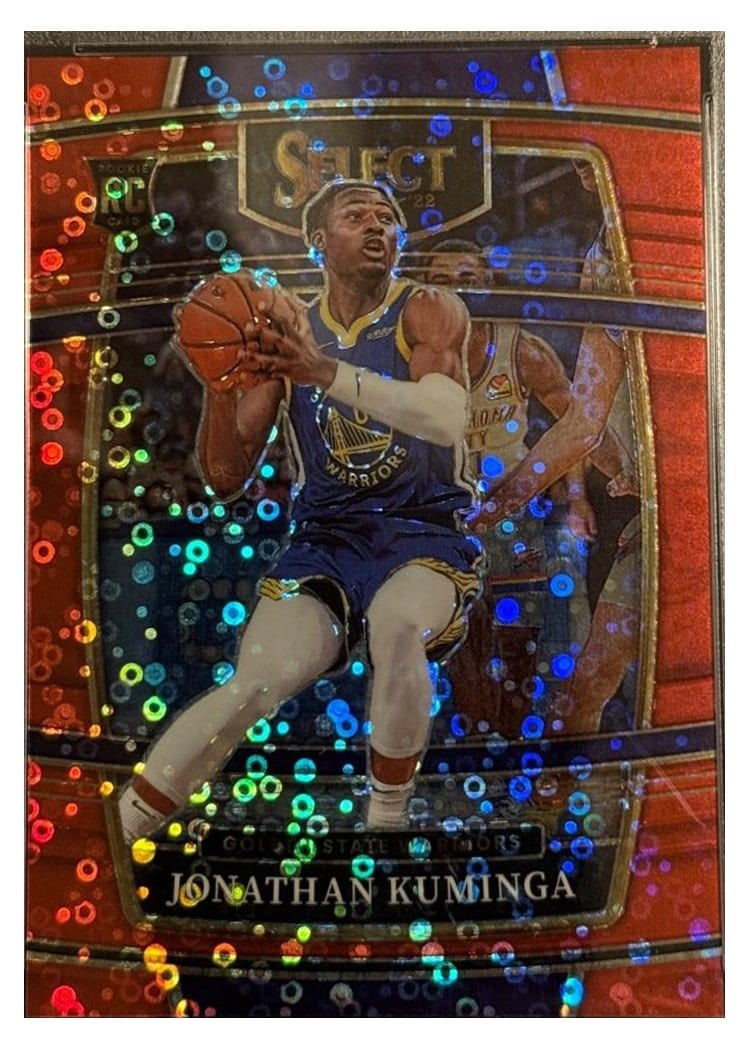 2022-23 Panini Select Base Set Khris Middleton Red Disco Prizm #28 card