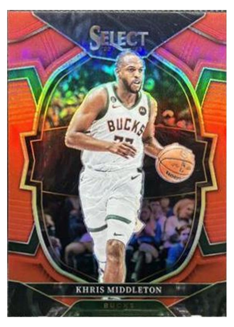 2022-23 Panini Select Base Set Khris Middleton #28 card