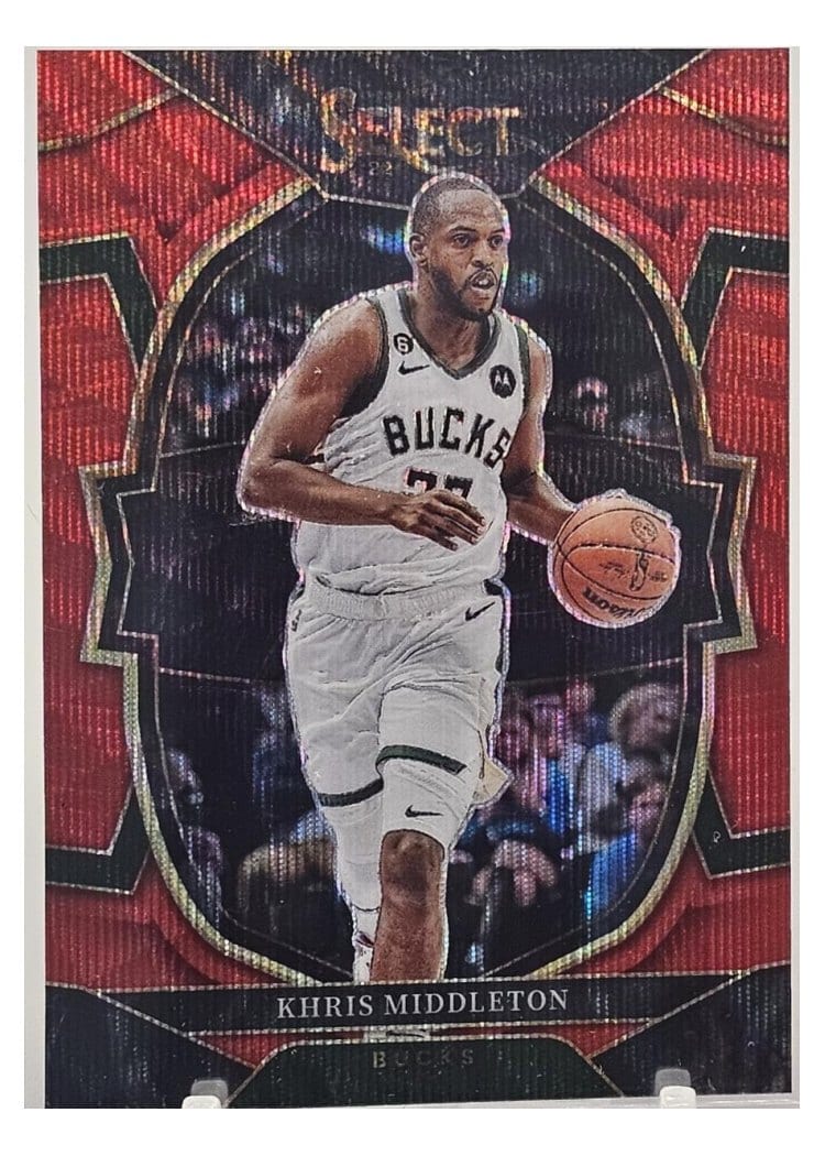 2022-23 Panini Select Base Set Khris Middleton #28 card
