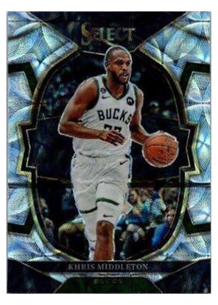 2022-23 Panini Select Base Set Khris Middleton #28 card
