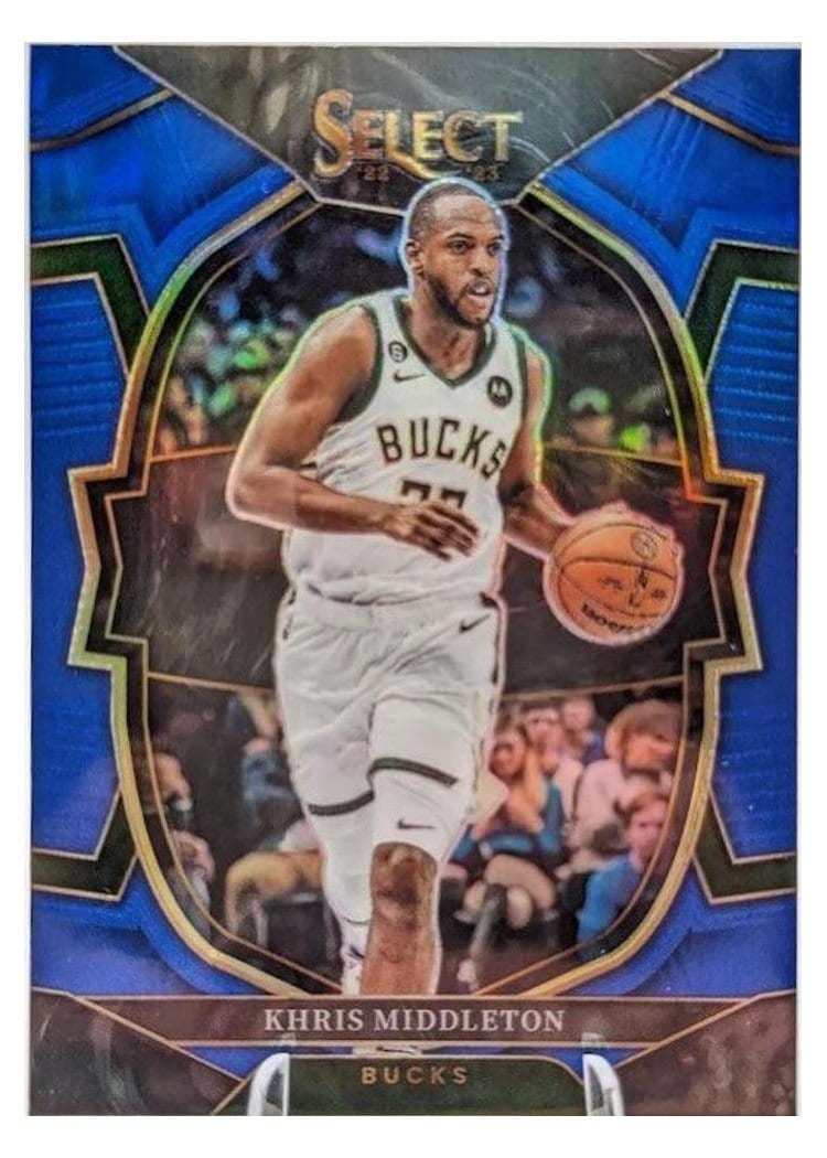 2022-23 Panini Select Base Set Khris Middleton #28 card