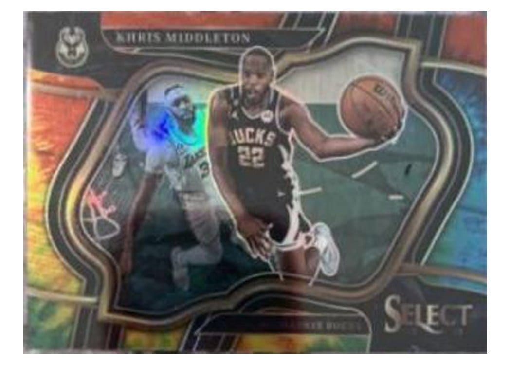 2022-23 Panini Select Base Set Khris Middleton #28 card