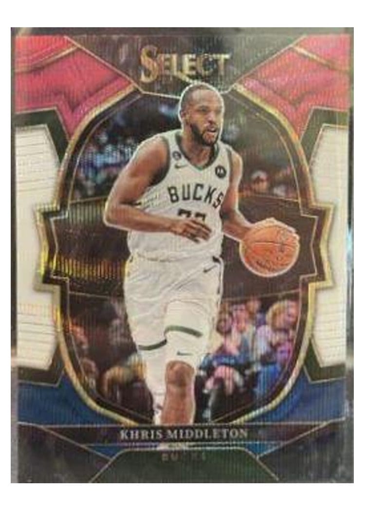 2022-23 Panini Select Base Set Khris Middleton #28 card
