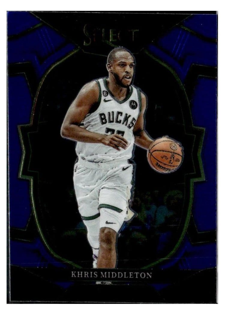 2022-23 Panini Select Base Set Khris Middleton #28 card